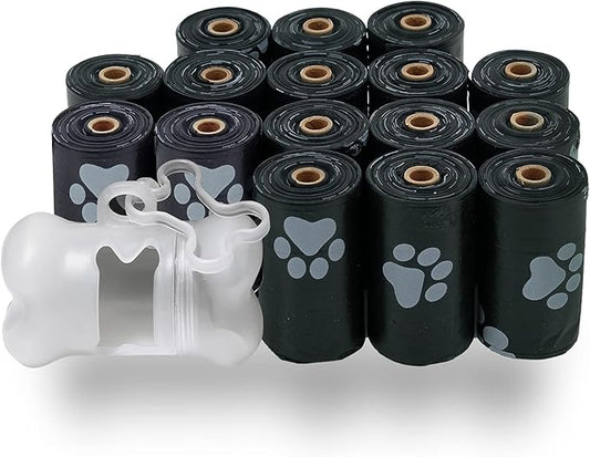 Best Pet Supplies Dog Poop Bags (240 Bags) for Waste Refuse Cleanup