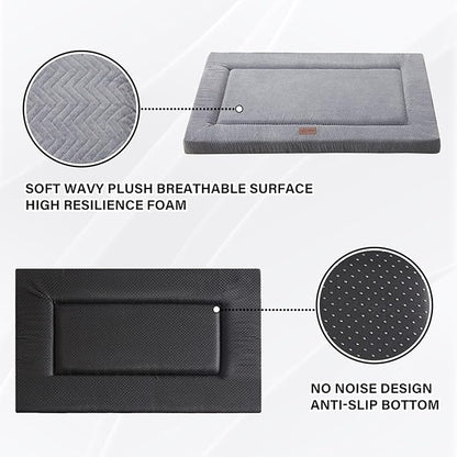 Dog Bed for Crate 30x19, Grey