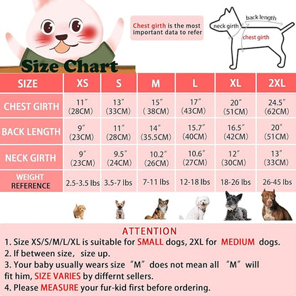 Xpudac 4 Piece Dog Christmas Pajamas Santa Pet Clothes Cute Snowman Dog Pajamas for Small Dogs Red Green X-Small