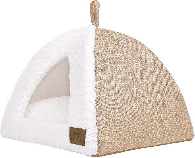 Cat Dog Tent Triangle Bed Removable Cushion Cover Two Way Conversion (Medium