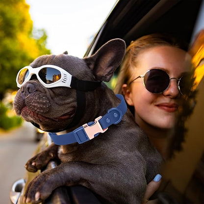 Waterproof Dog Collar with Safety Metal Buckle