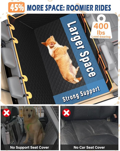 Toffos Trucks Back Seat Extender for Dogs 400lbs, Waterproof F150, Silverado, 1500 Crew