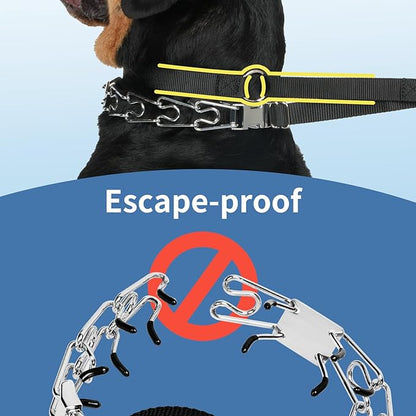 Mayerzon Martingale No Pull Collar for Large Medium Small Dogs Pitbull German Shepherd Doberman That Pull