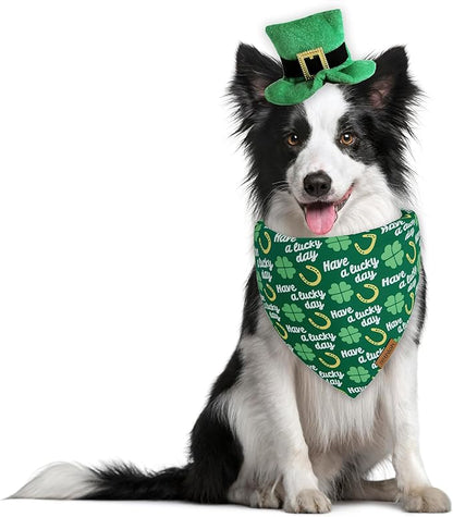 St. Patrick's Day Dog Bandana 2 Pack