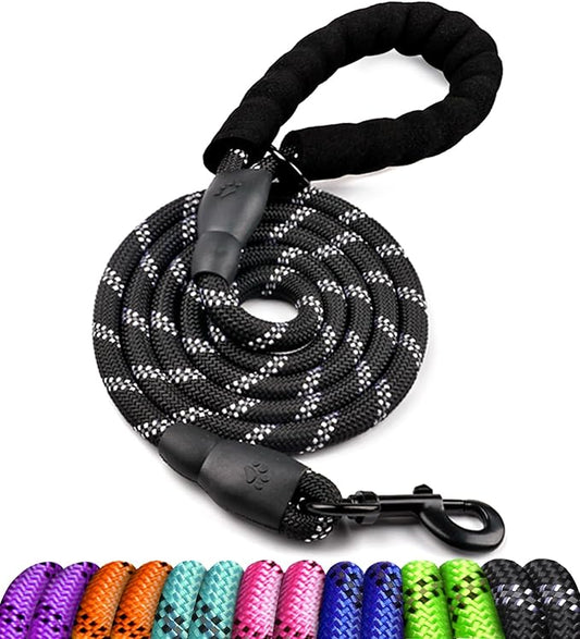 COOYOO Dog Leash 5/6 FT with Comfortable Padded