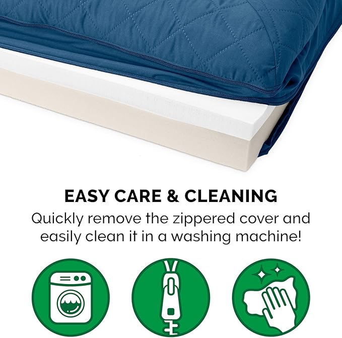 Furhaven Memory Foam Dog Bed for Large Dogs w/ Removable Bolsters & Washable Cover 95 lbs