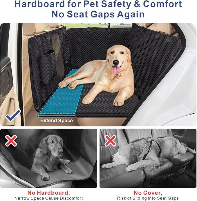 Back Seat Extender for Dogs 400 lbs,