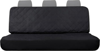 Custom Accessories Black Quilted Rear Seat Pet Protector