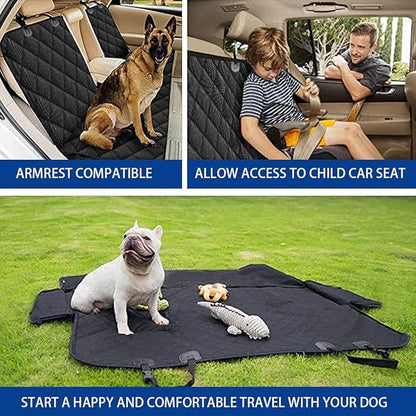 BESULEN Dog Car Seat Cover for Back Seat