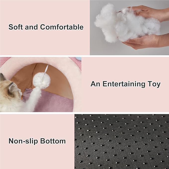 Jiupety Cat Bed Cave 16 Lbs