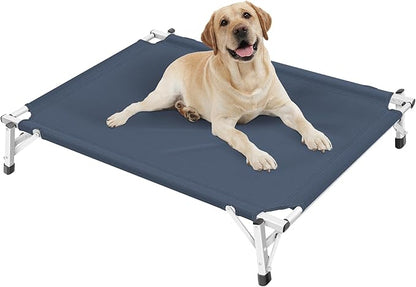 Dog Bed Medium Size Dog: Raised Elevated Cooling Cots Chew Proof Dog Bed