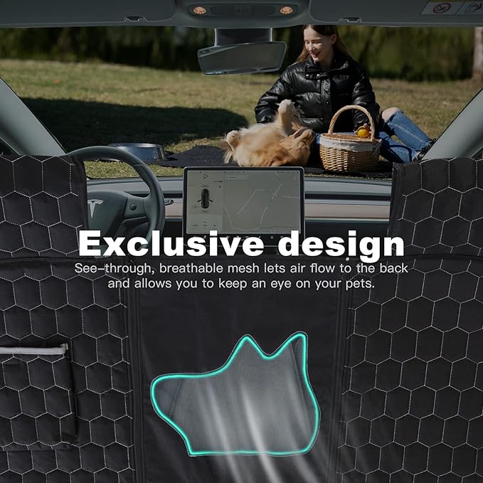 Dog Seat Covers for Back Seat 100% Waterproof 2020 2021 2022 Model