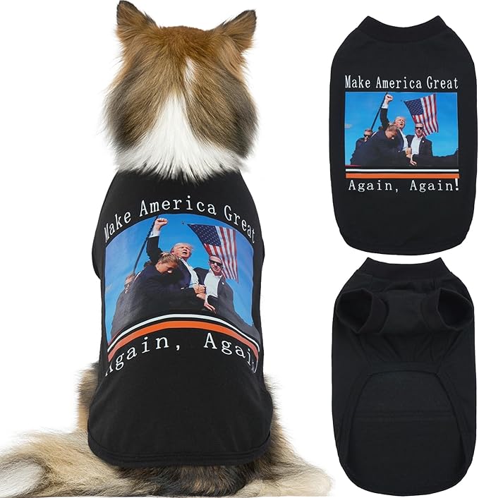 Dog Shirts Boy -Black