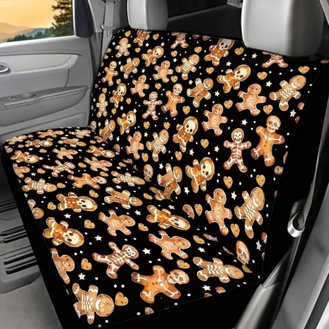Gingerbread Imp Car Rear Seats Covers for Men Womens