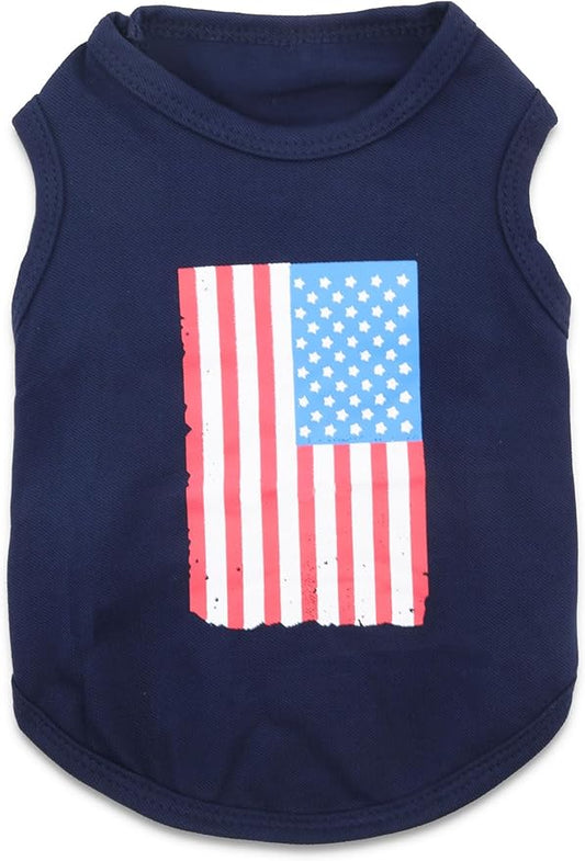 4th of July Small XS Puppy Clothes Independent