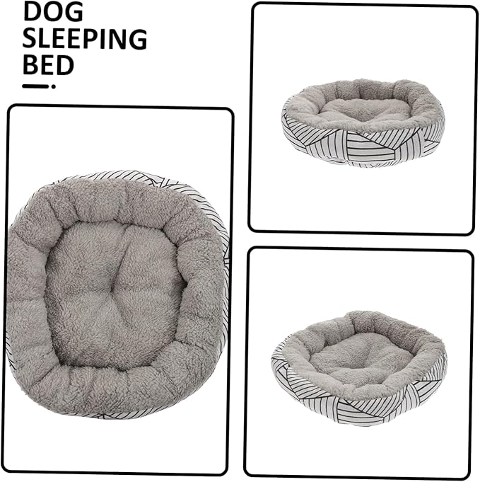 Lamb Fleece Pet Bed Self-Warming Pet Bed Dog
