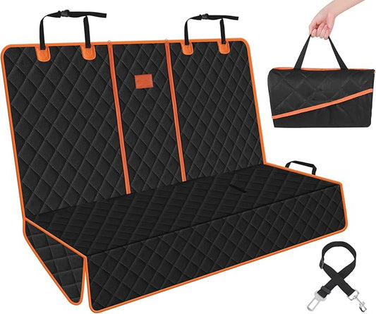 Pecute Dog Seat Cover for Back Seat Ram1500 Silverado