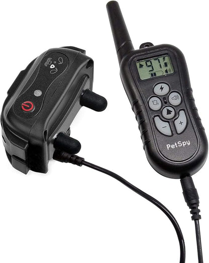 PetSpy M686 Premium Dog Training Shock Collar 1100 Yards, (M686 Extra