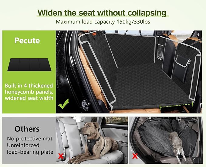 Pecute Dog Back Seat Extender