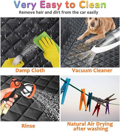 axGear Dog Car Seat Cover for Back Seat