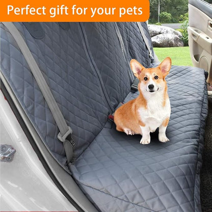 Honest Bench Dog Car Seat Covers with Side Flap 61" W 51" L)