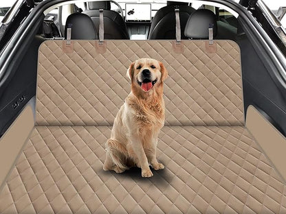 GXT Dog Back Seat Cover Protector for Cars SUV and Trucks with Mesh Window