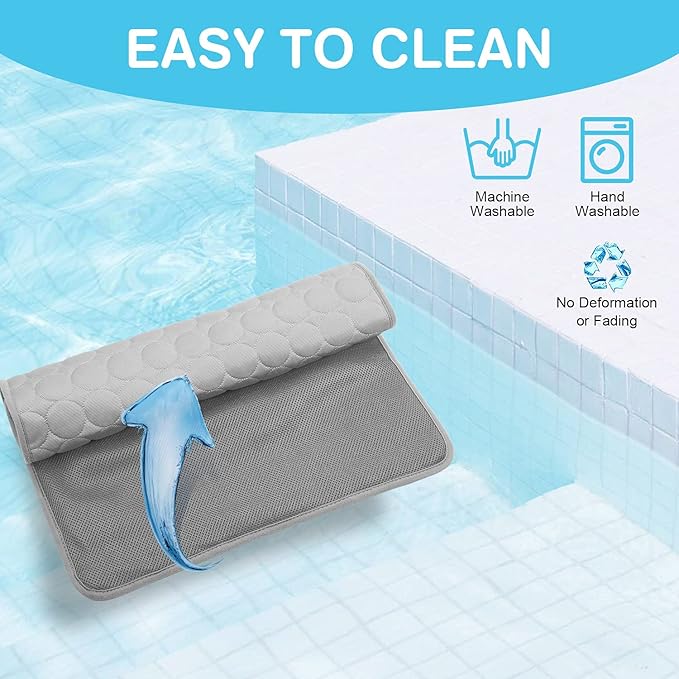 Pet Cooling Bed Mats Dog Cooling Mat Washable Comfort Breathable for Dogs and Cats Indoor Outdoor 27.55 * 39.37Inch)