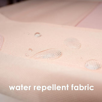 Small Elevated Dog Bed Outdoor Waterproof Use,Pink,24 * 18 * 7 inches