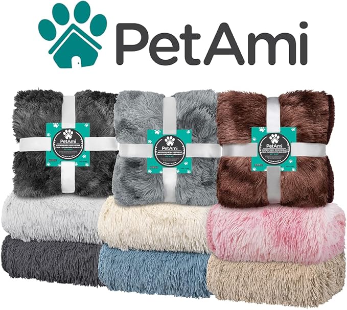 PetAmi Waterproof Dog Blanket for Medium Large Dogs 40x60 Tie-Dye