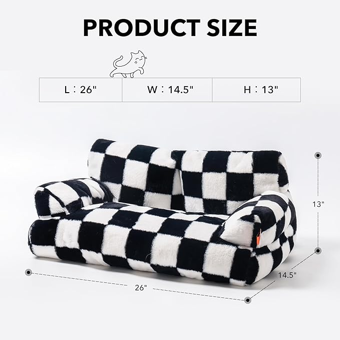 Pet Bed for Medium Small Cats and Dogs