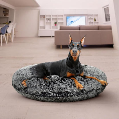 Bessie and Barnie Bagel Donut Dog Bed