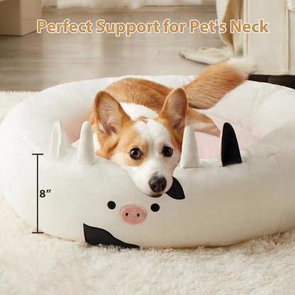 BFPETHOME Cute Dog Bed Washable