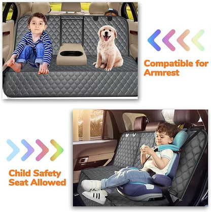 URPOWER Dog Car Seat Cover for Back Seat
