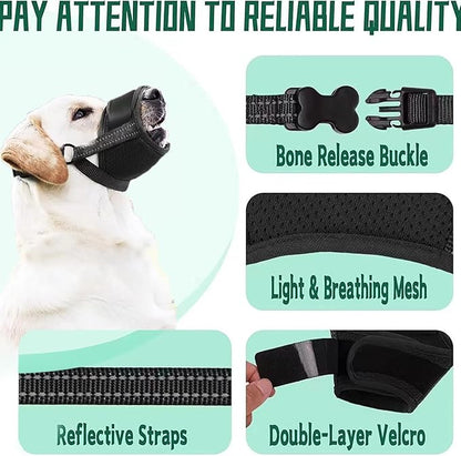 Dog Muzzle S(Circumference:3.9''-5.5''in))