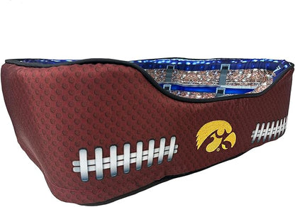 NCAA Iowa Hawkeyes Stadium Dog Bed