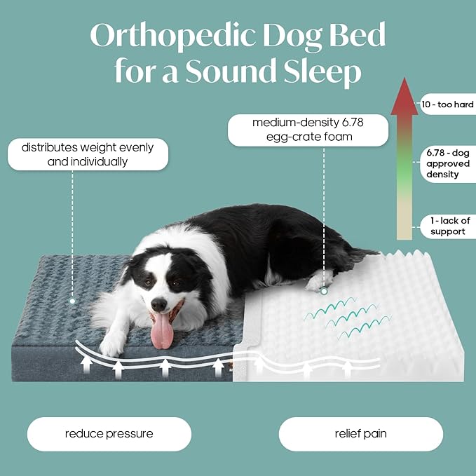 Medium Dog Bed for Dogs up to 35