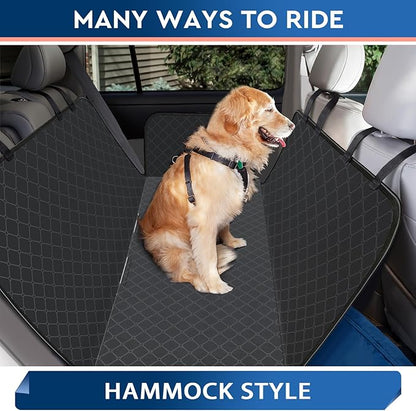 Dog Car Seat Cover Dog Seat Cover for Back Seat Scratch Prevention Dog Hammock Protects Against Dirt Dog Seat Covers for Cars Fits for Small SUVs and Trucks 54"x 58"