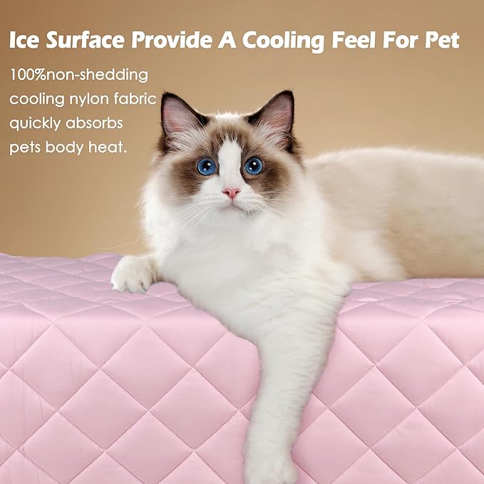Cooling Mat for Dogs XLarge Blanket 55''x80''