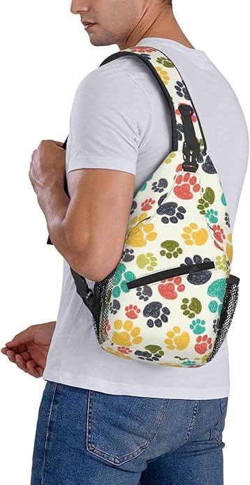 Stylish Sling Bag for Women Men Casual Backpack Crossbody Chest Shoulder Bag Gym Sports Travel Hiking Daypack