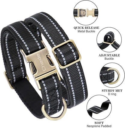 CHEDE Reflective Dog Collar