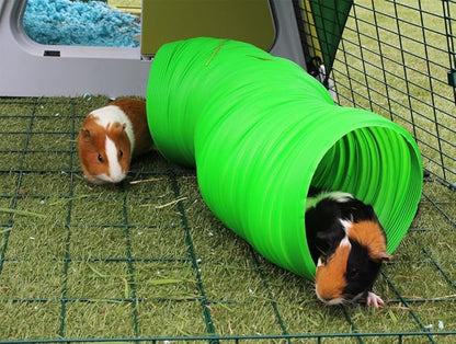 All Weather Flexible Bunny Warren Fun Tunnel, Green (Package May Vary)