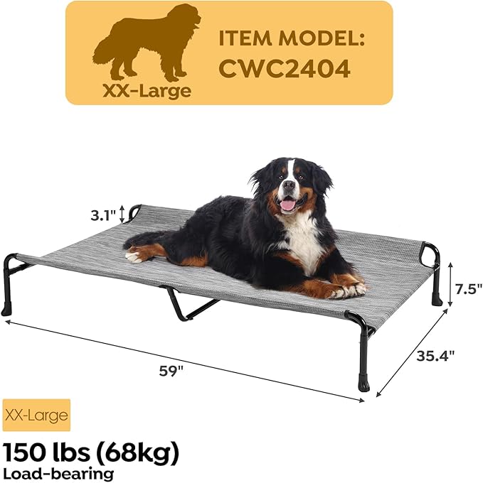 Veehoo Cooling Elevated Dog Bed CWC2404