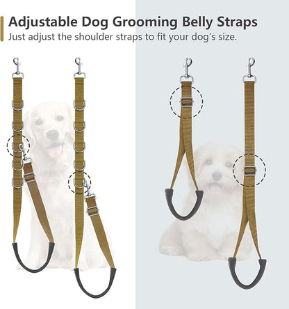 TopLove Dog Grooming Belly Straps Dog Grooming Loops