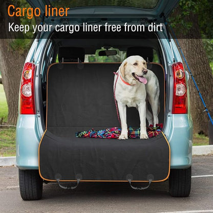 Active Pets Dog Car Seat Cover Car Seat Protector- Dog Seat Cover for Back Seat of SUVs