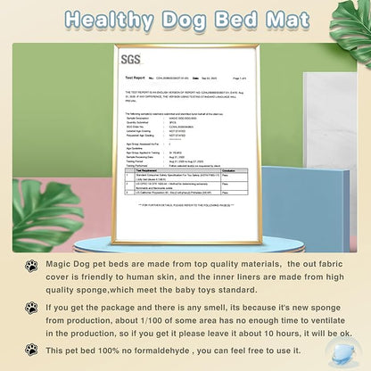 Magic Dog Random Color Medium Dog Bed Dog Crate Bed Crate Pad 28-Inch