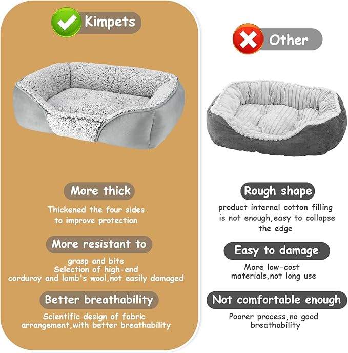 Dog Bed for Small Medium Dogs