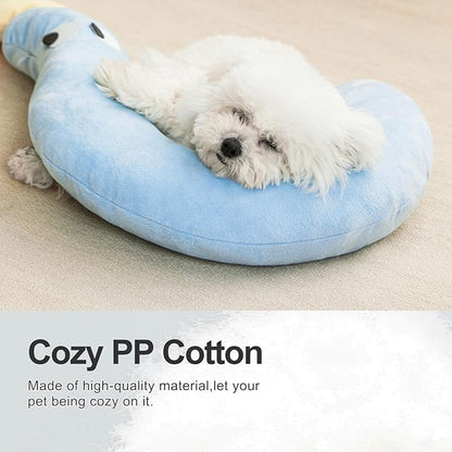 Jiupety Dog Cat Calming Pillows 25"x16", Machine