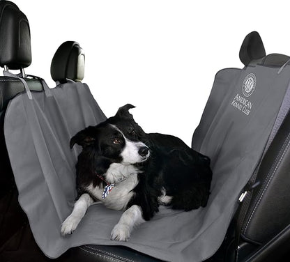 American Kennel Club Hammock Style Pet Car Seat Cover for Back Seats 56 x 54 Inches