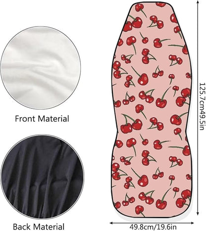 Cherry Car Seat Covers Full Set of 2
