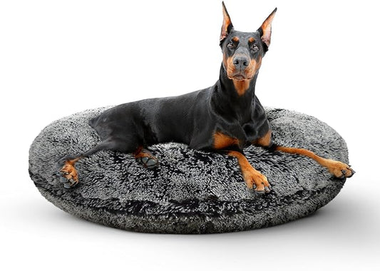 Bessie and Barnie Bagel Donut Dog Bed